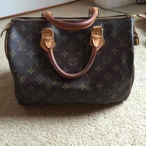 Authentic Louis Vuitton speedy 30